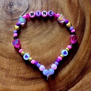 5 for $20 Taylor Swift Handmade Friendship Beaded Bracelet
“Mine”
